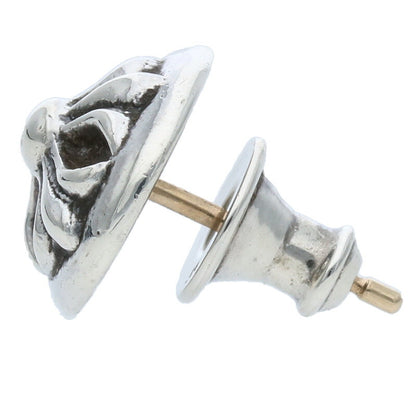 Chrome Hearts Cross Ball Stud Silver Earring Size ONE SIZE
