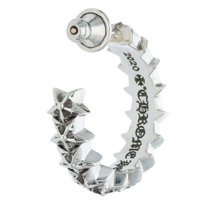 Chrome Hearts HOOP STAR Silver Earring Size ONE SIZE