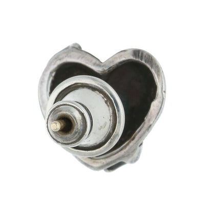 Chrome Hearts Heart Stud Silver Earring Size ONE SIZE