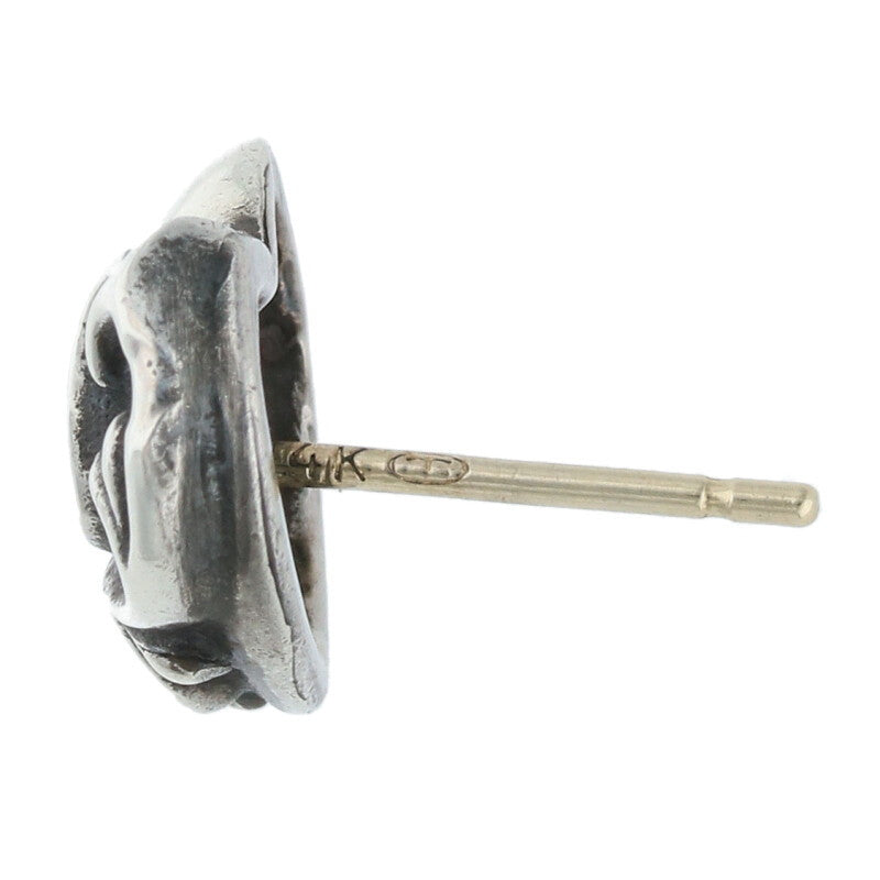 Chrome Hearts Heart Stud Silver Earring Size ONE SIZE