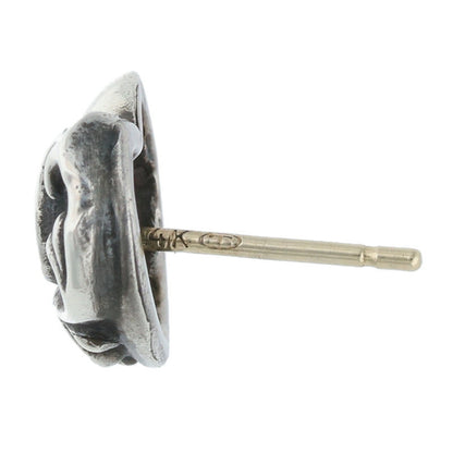 Chrome Hearts Heart Stud Silver Earring Size ONE SIZE