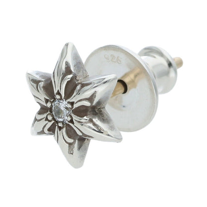Chrome Hearts Star Stud 1 Diamond Silver Size ONE SIZE