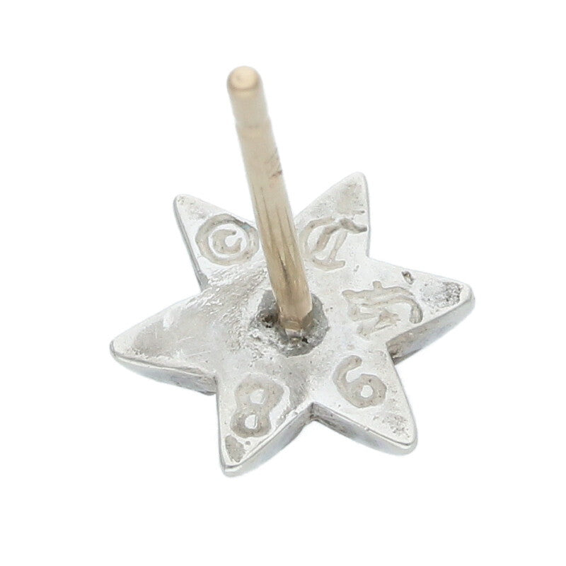 Chrome Hearts Star Stud 1 Diamond Silver Size ONE SIZE