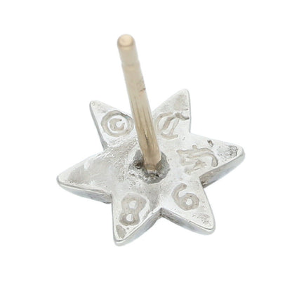 Chrome Hearts Star Stud 1 Diamond Silver Size ONE SIZE
