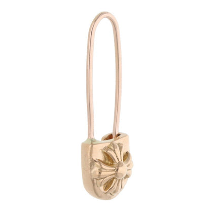Chrome Hearts 22K Gold Safety Pin Earring Size ONE SIZE