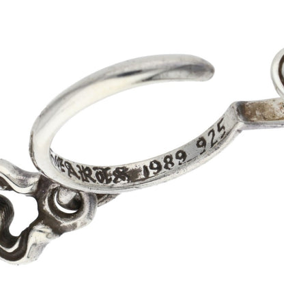 Chrome Hearts #5 Dagger Hoop Silver Earring Size ONE SIZE