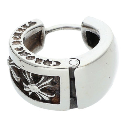 Chrome Hearts Narrow V-CHX R Silver Earring Size ONE SIZE