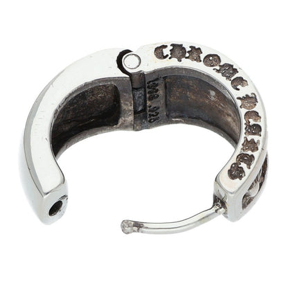 Chrome Hearts Narrow V-CHX R Silver Earring Size ONE SIZE