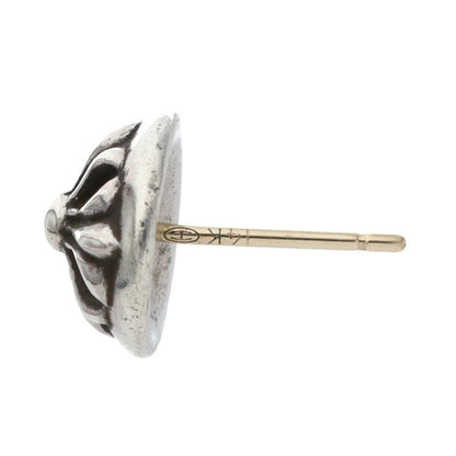 Chrome Hearts Cross Ball Stud Silver Earring Size ONE SIZE
