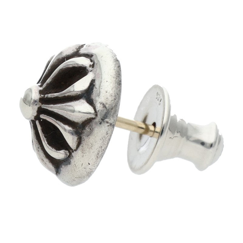 Chrome Hearts Cross Ball Stud Silver Earring Size ONE SIZE