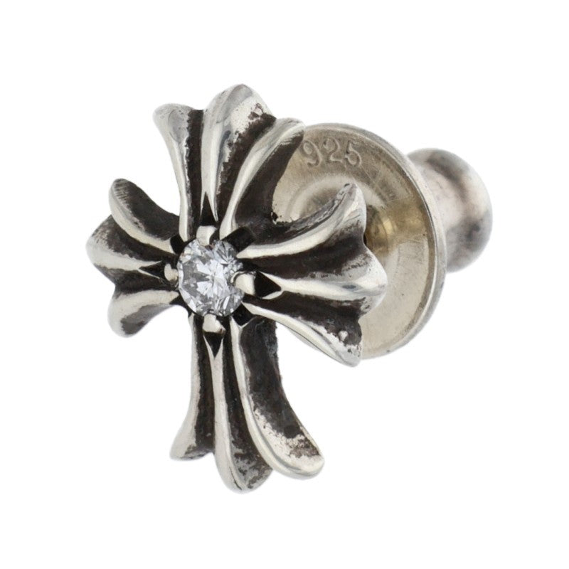 Chrome Hearts CH Cross Stud 1 Diamond Earring Size ONE SIZE