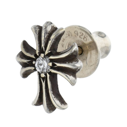 Chrome Hearts CH Cross Stud 1 Diamond Earring Size ONE Multi