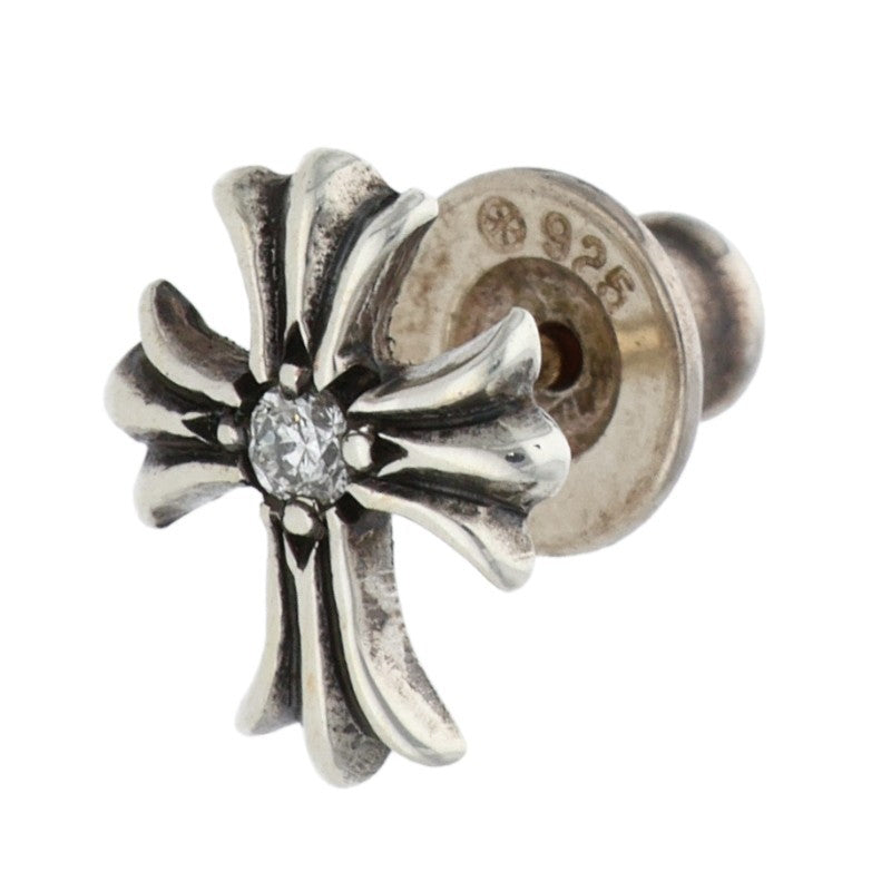 Chrome Hearts CH Cross Stud 1 Diamond Earring
