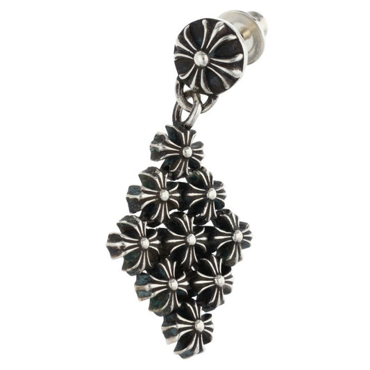 Chrome Hearts Chain Mail Earring 925 Silver Size ONE SIZE