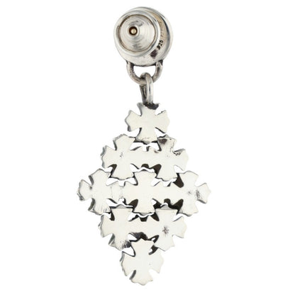 Chrome Hearts Chain Mail Earring 925 Silver Size ONE SIZE
