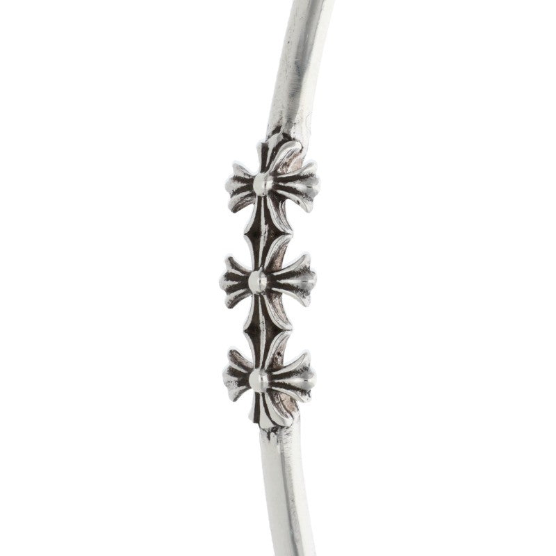 Chrome Hearts 925 Silver Large Hoop Earring Size ONE SIZE