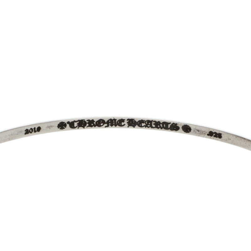 Chrome Hearts 925 Silver Large Hoop Earring Size ONE SIZE