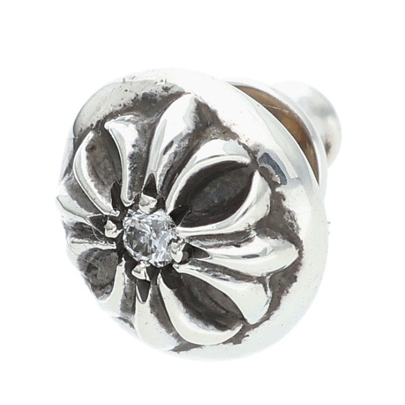 Chrome Hearts Crossball Stud 1 Diamond Earring Size ONE SIZE