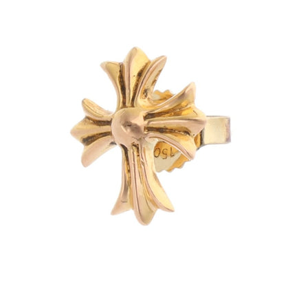 Chrome Hearts 22K CH Cross Stud Earring Yellow Size ONE SIZE