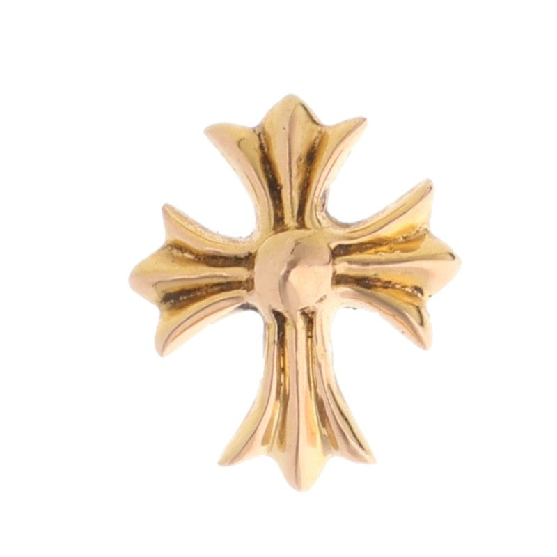 Chrome Hearts 22K CH Cross Stud Earring Yellow Size ONE SIZE