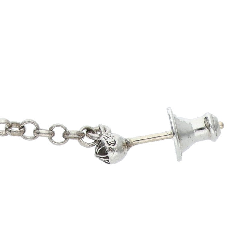 Chrome Hearts Chain Spike Drop Silver Earring Size ONE SIZE