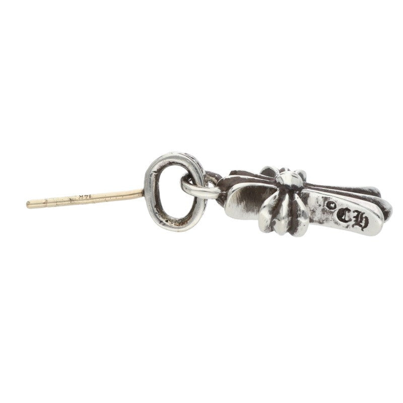 Chrome Hearts Baby Fat Drop Silver Earring Size ONE SIZE