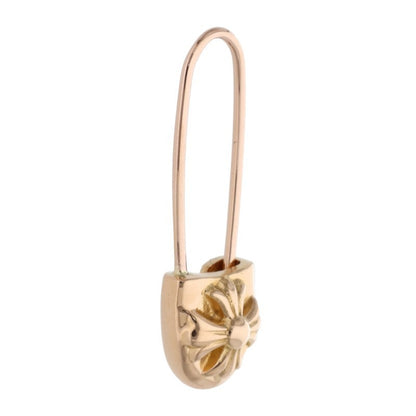 Chrome Hearts 22K Safety Pin Gold Earring Size ONE SIZE