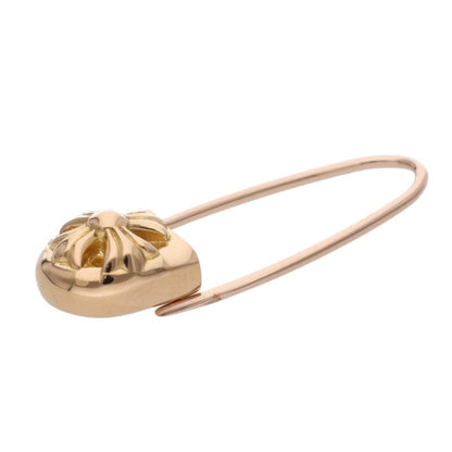 Chrome Hearts 22K Safety Pin Gold Earring Size ONE SIZE