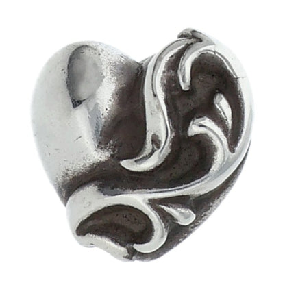 Chrome Hearts Heart Stud Silver Earring Size ONE SIZE
