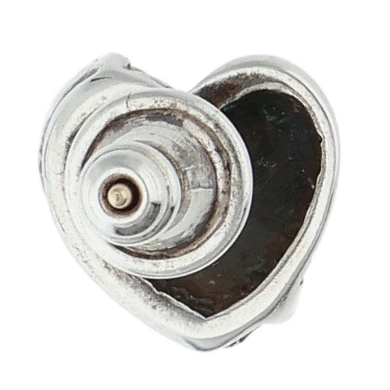 Chrome Hearts Heart Stud Silver Earring Size ONE SIZE