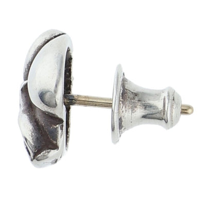 Chrome Hearts Heart Stud Silver Earring Size ONE SIZE