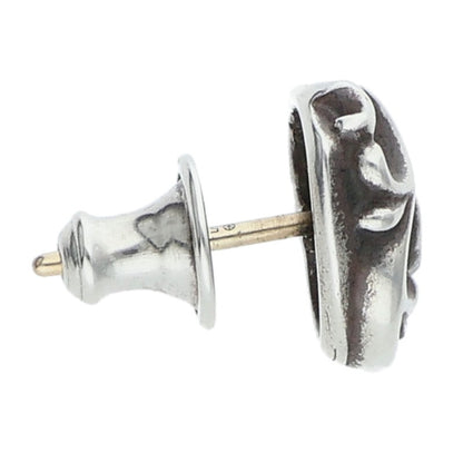 Chrome Hearts Heart Stud Silver Earring Size ONE SIZE