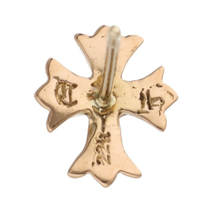 Chrome Hearts 22K No2 CH Cross Stud Earring Size ONE Yellow