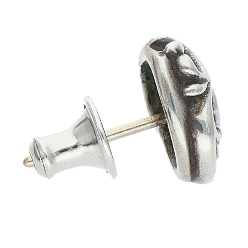 Chrome Hearts Heart Stud Silver Earring Size ONE SIZE