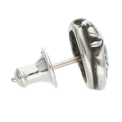 Chrome Hearts Heart Stud Silver Earring Size ONE SIZE