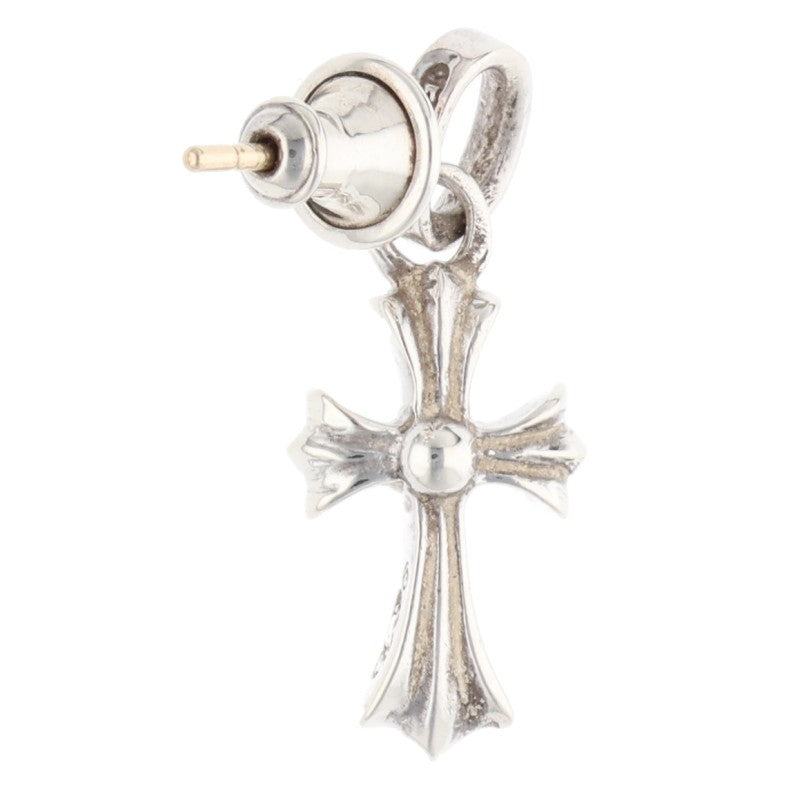 Chrome Hearts Baby Fat Diamond Silver Earring Size ONE SIZE