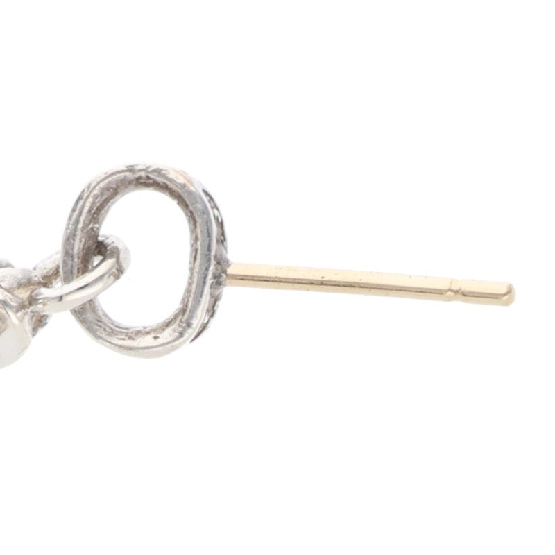 Chrome Hearts Baby Fat Diamond Silver Earring Size ONE SIZE