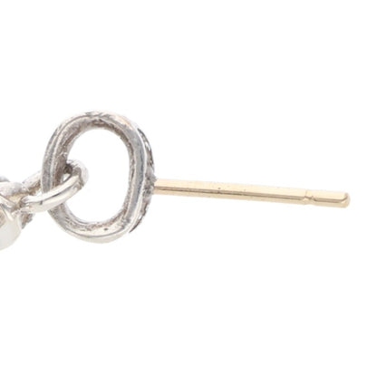 Chrome Hearts Baby Fat Diamond Silver Earring Size ONE SIZE