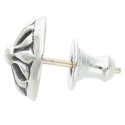 Chrome Hearts Cross Ball Stud Silver Earring Size ONE SIZE