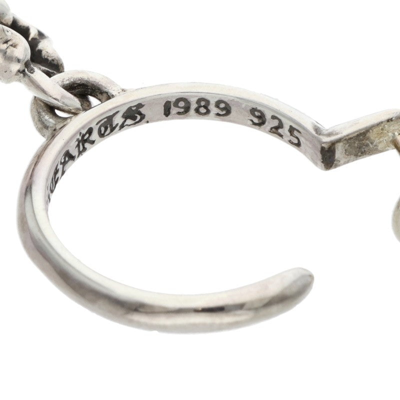 Chrome Hearts No5 Dagger Hoop Silver Earring Size ONE SIZE