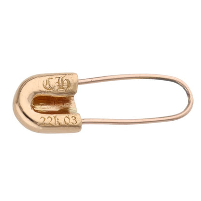 Chrome Hearts 22K Safety Pin 1-Diamond Earring Size ONE SIZE