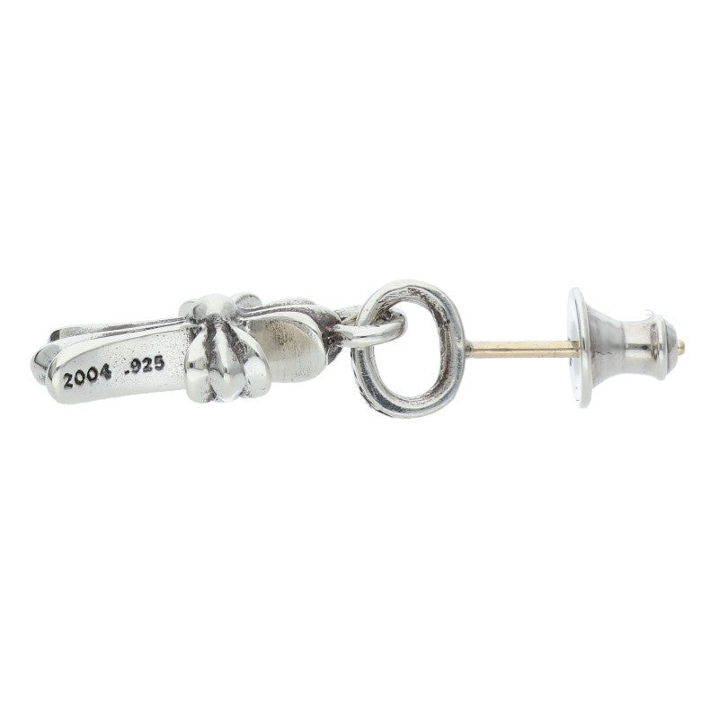 Chrome Hearts Baby Fat Drop Silver Earring Size ONE SIZE