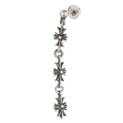 Chrome Hearts Tiny E CH Plus 3 Drop Silver Size ONE SIZE