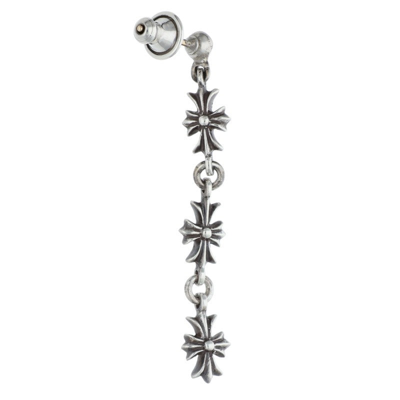 Chrome Hearts Tiny E CH Plus 3 Drop Silver Size ONE SIZE