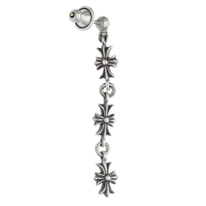 Chrome Hearts Tiny E CH Plus 3 Drop Silver Size ONE SIZE