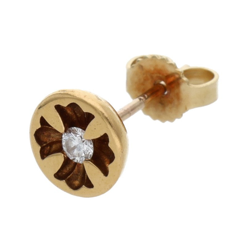 Chrome Hearts 22K Negative CH Plus 1 Diamond Size ONE SIZE
