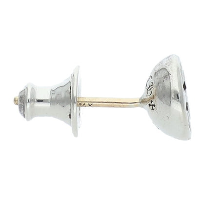 Chrome Hearts Negative CH Plus Stud 1-Diamond Size ONE SIZE