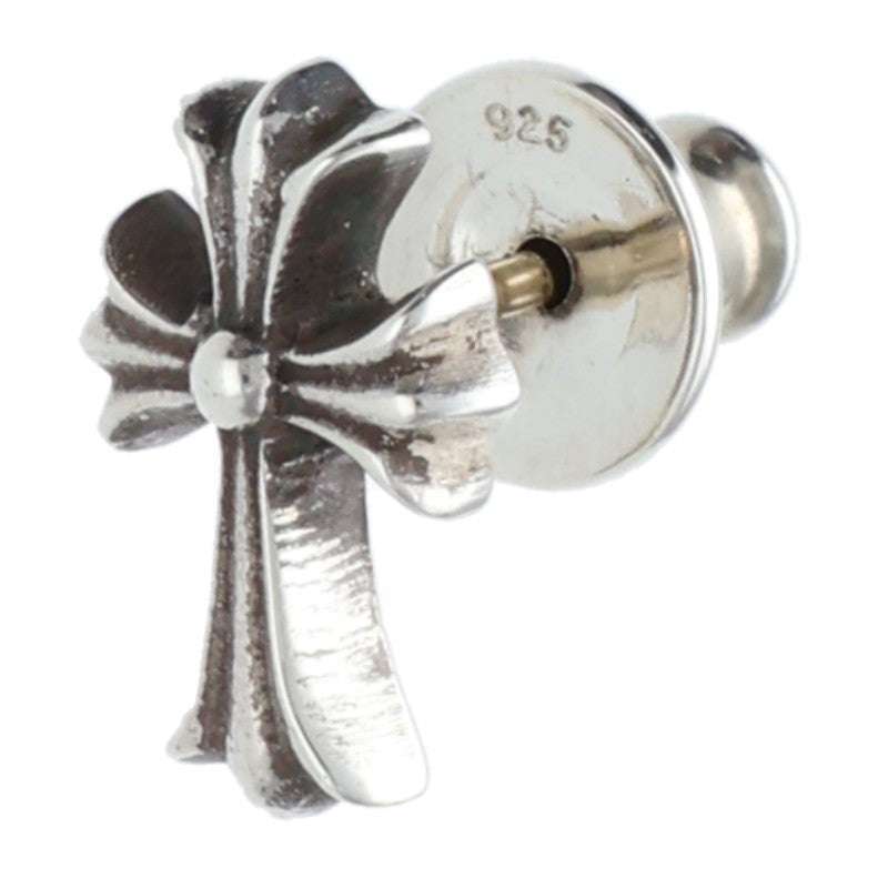 Chrome Hearts CH Cross Fat Stud Silver Earring Size ONE SIZE
