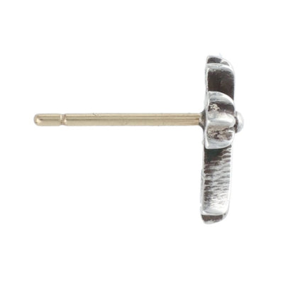 Chrome Hearts CH Cross Fat Stud Silver Earring Size ONE SIZE