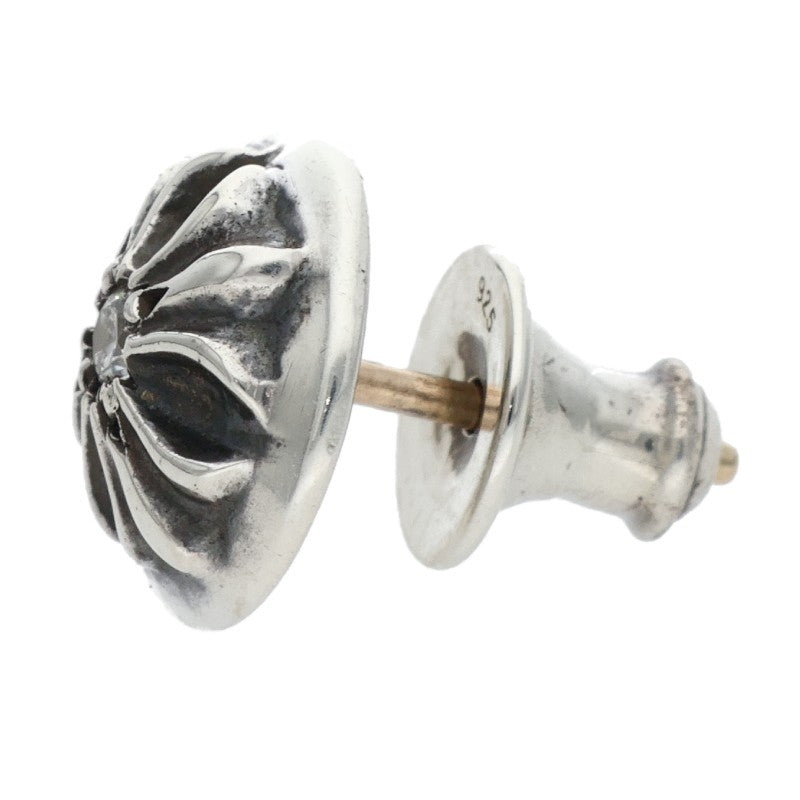 Chrome Hearts Cross Ball Stud 1 Diamond Silver Size ONE SIZE